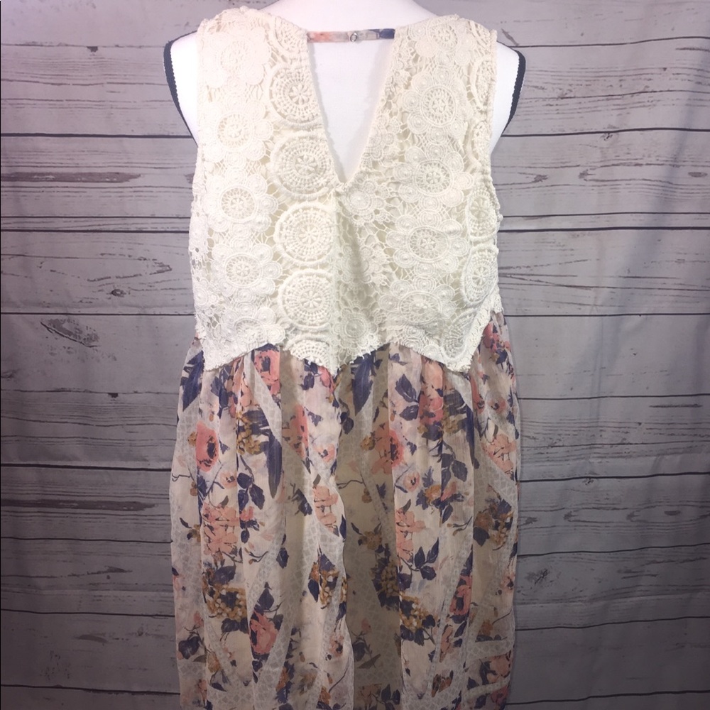 🐣🌷 XHILARATION SLEEVELESS BOUTIQUE LOOK DRESS - Picture 4 of 5